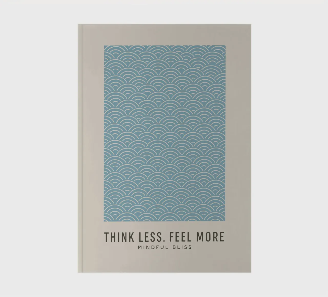 Waves of calm notebook by SMPLE