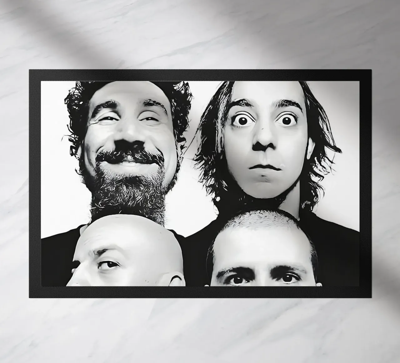 System OF A Down - Estilo Pop Art Gráfico felpudo de AprilAdamantium