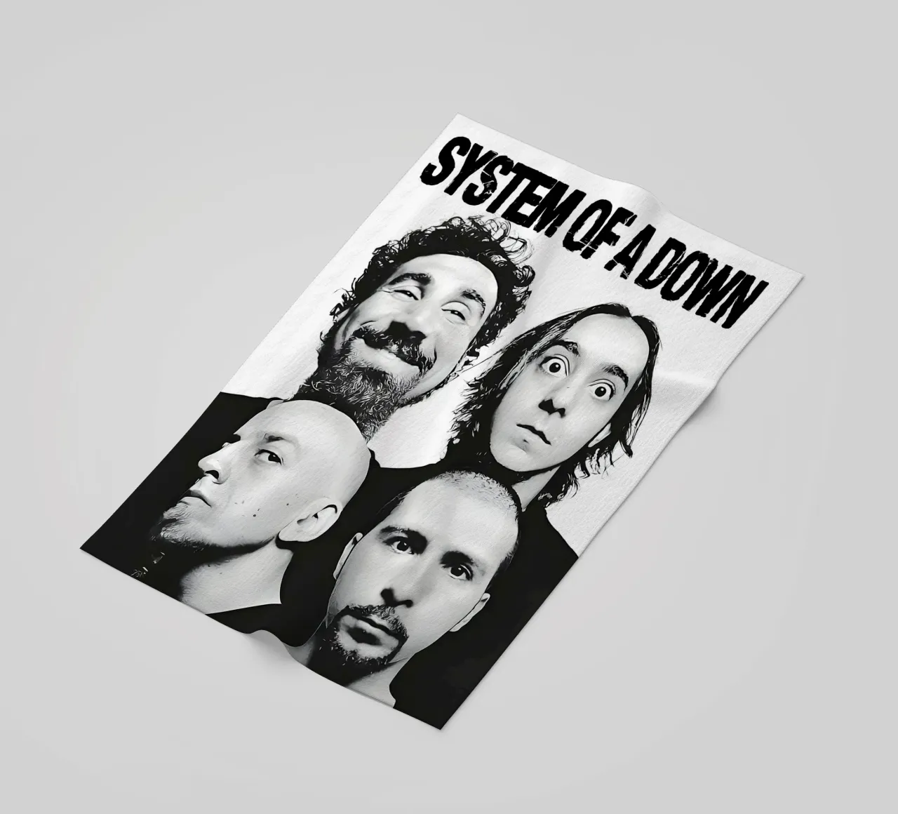 System OF A Down - Estilo Pop Art Gráfico toalla de playa de AprilAdamantium