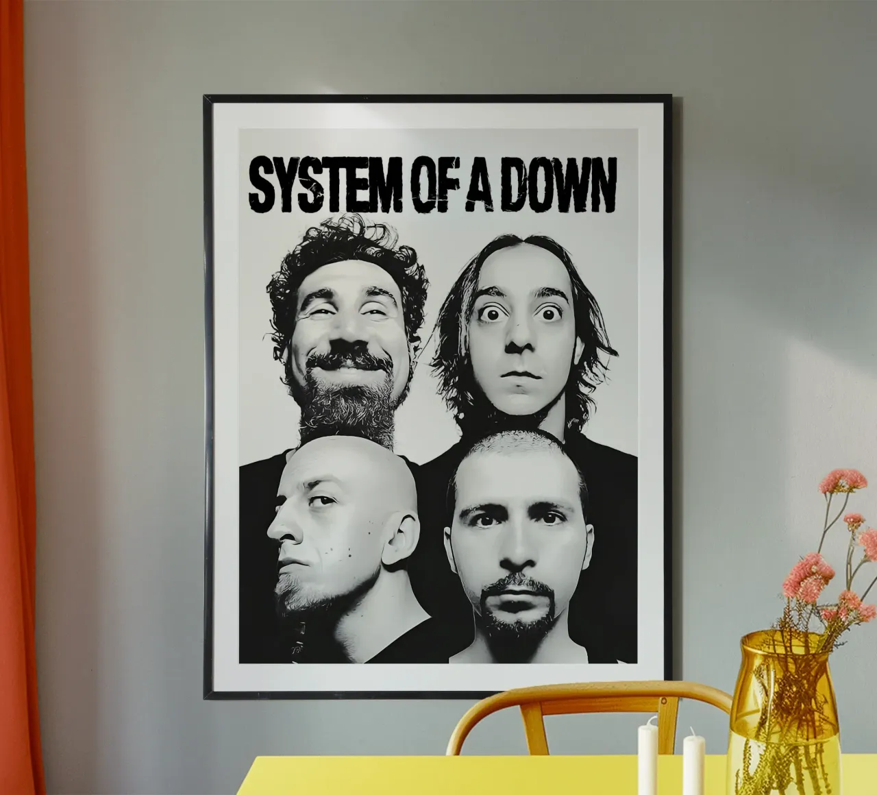 System OF A Down - Estilo Pop Art Gráfico poster de AprilAdamantium