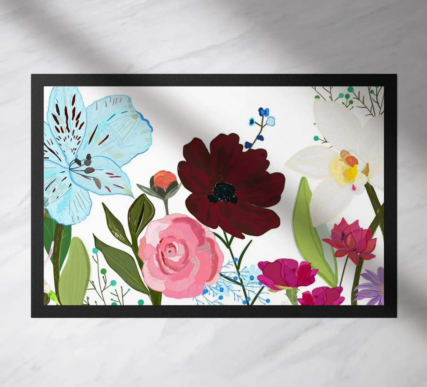 Spring meadow deurmat van gulsengunel