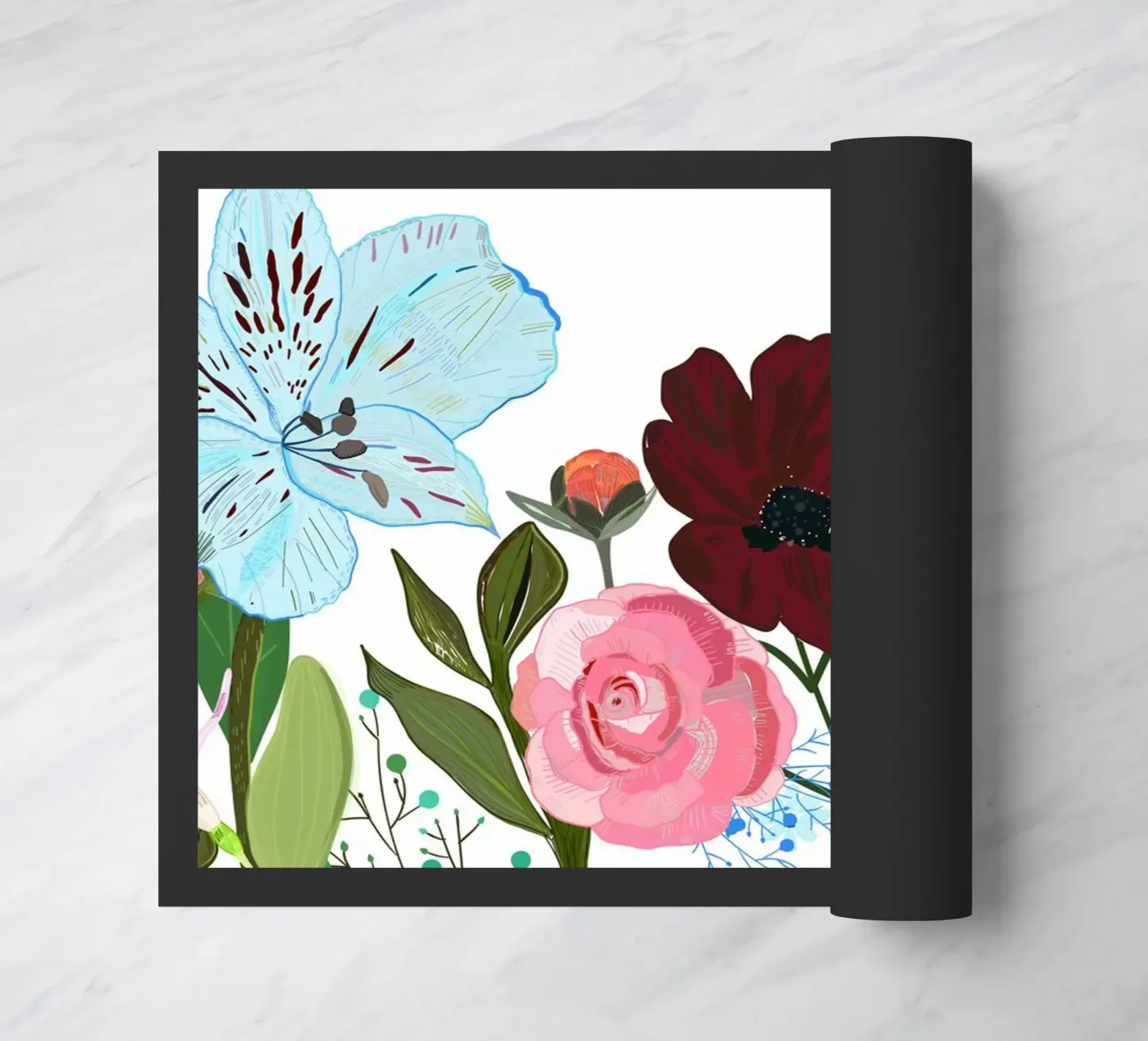 Spring meadow deurmat van gulsengunel