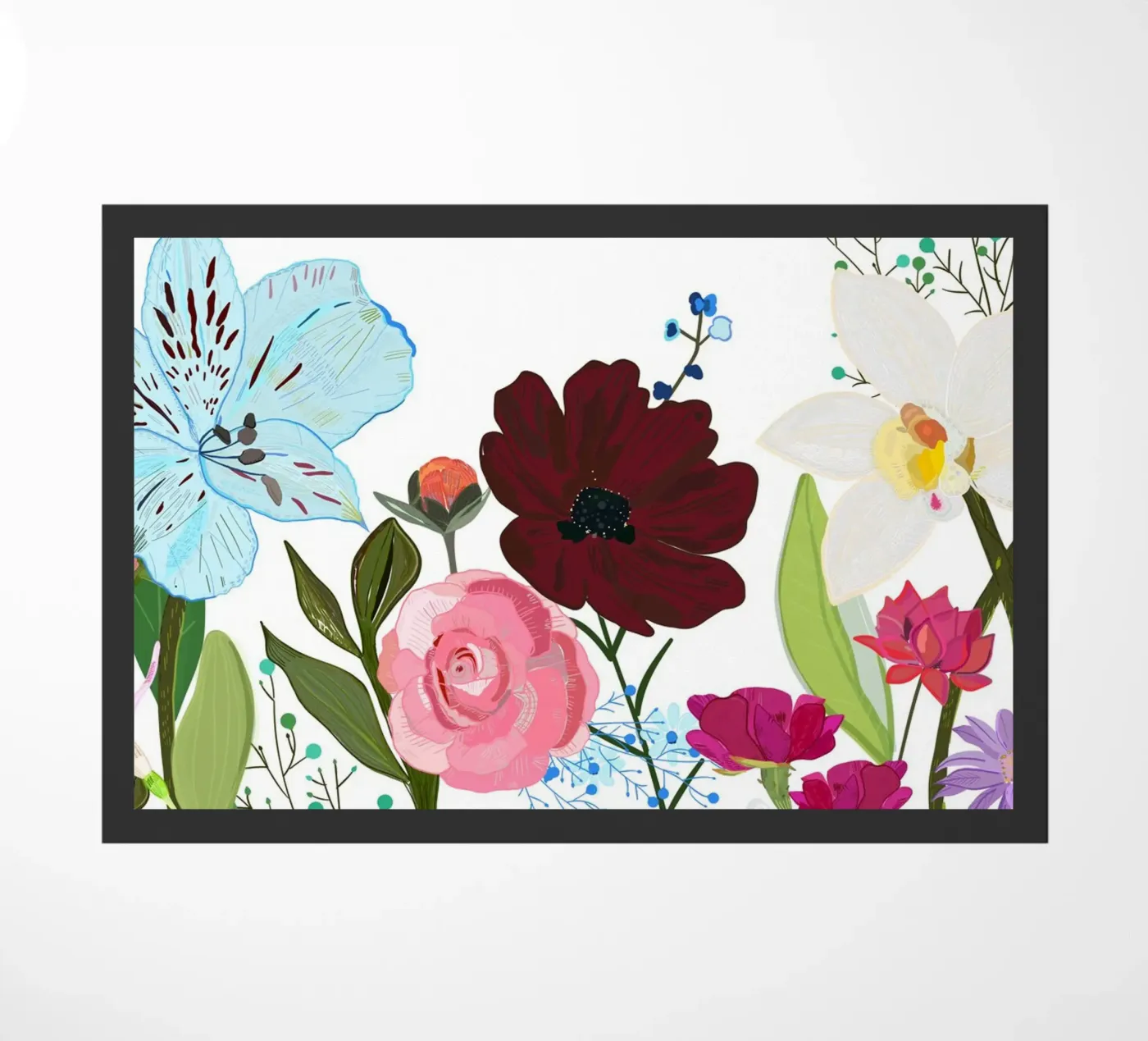 Spring meadow deurmat van gulsengunel