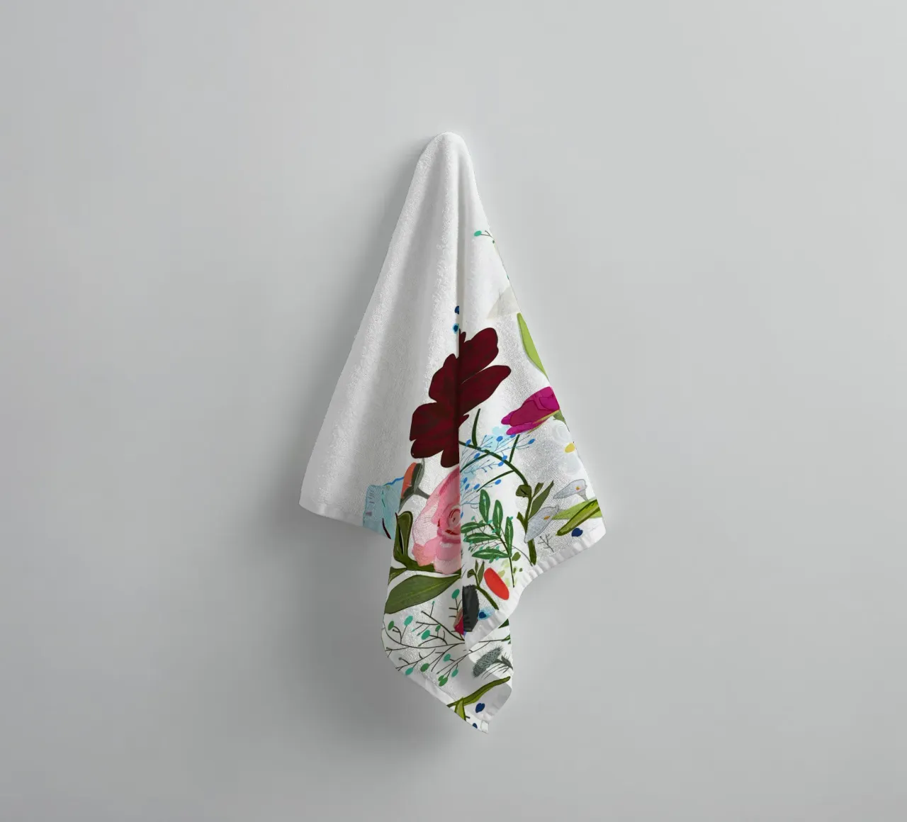 Spring meadow towel by gulsengunel