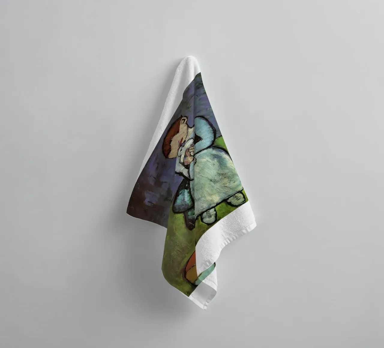 Pablo Picasso - Child with a Dove towel by kaitlinparkershop