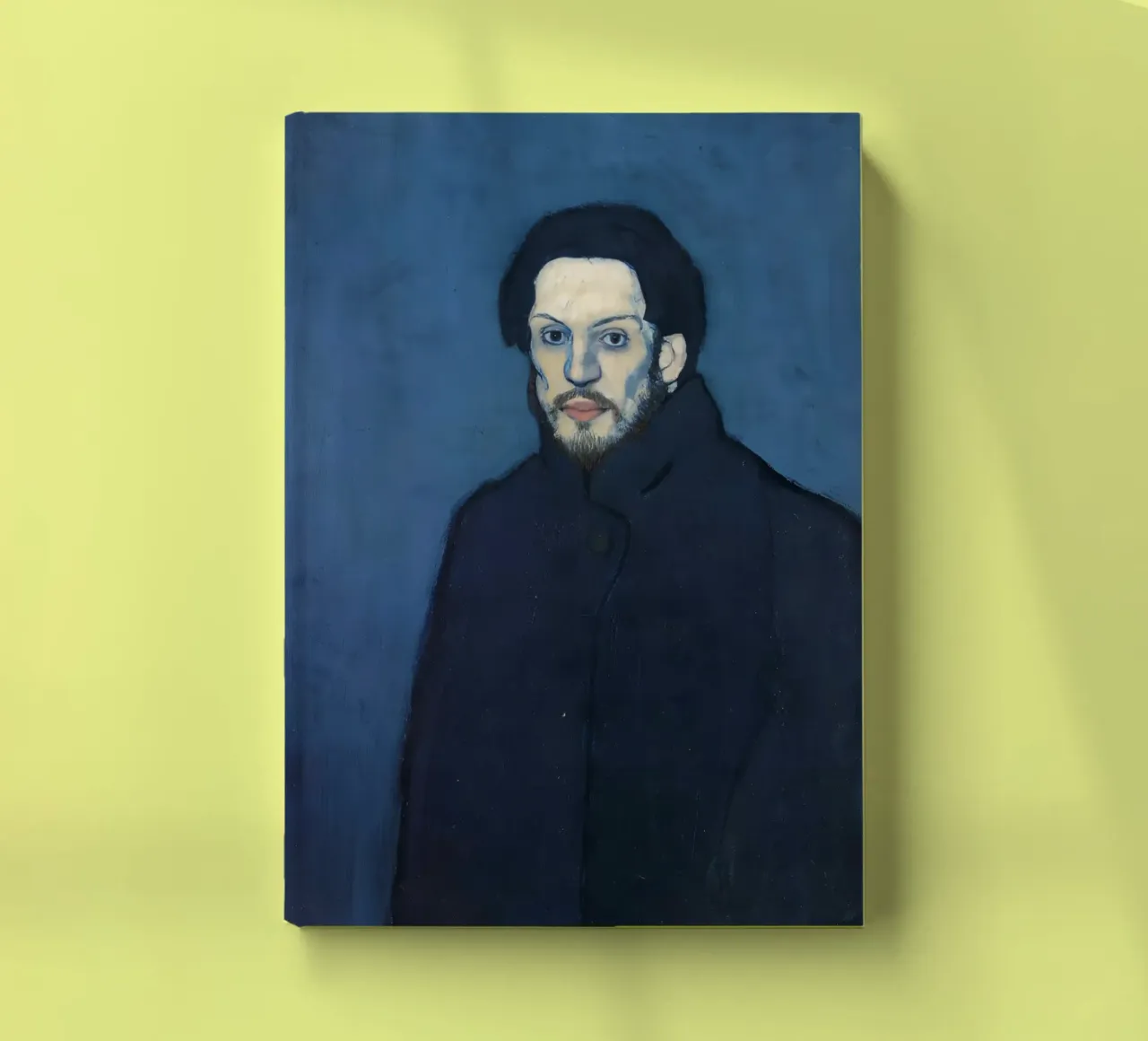 Pablo Picasso - Self-Portrait notebook by kaitlinparkershop