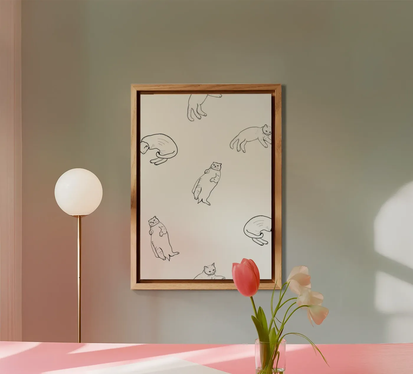 Seamless cat pattern forex plate by gulsengunel