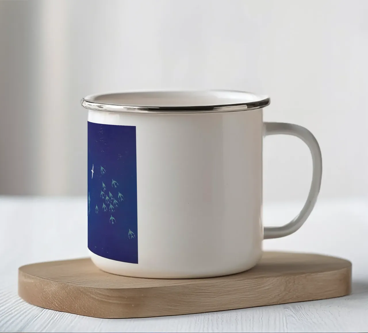 Life of Pi tazza in smalto da Andy Bridge