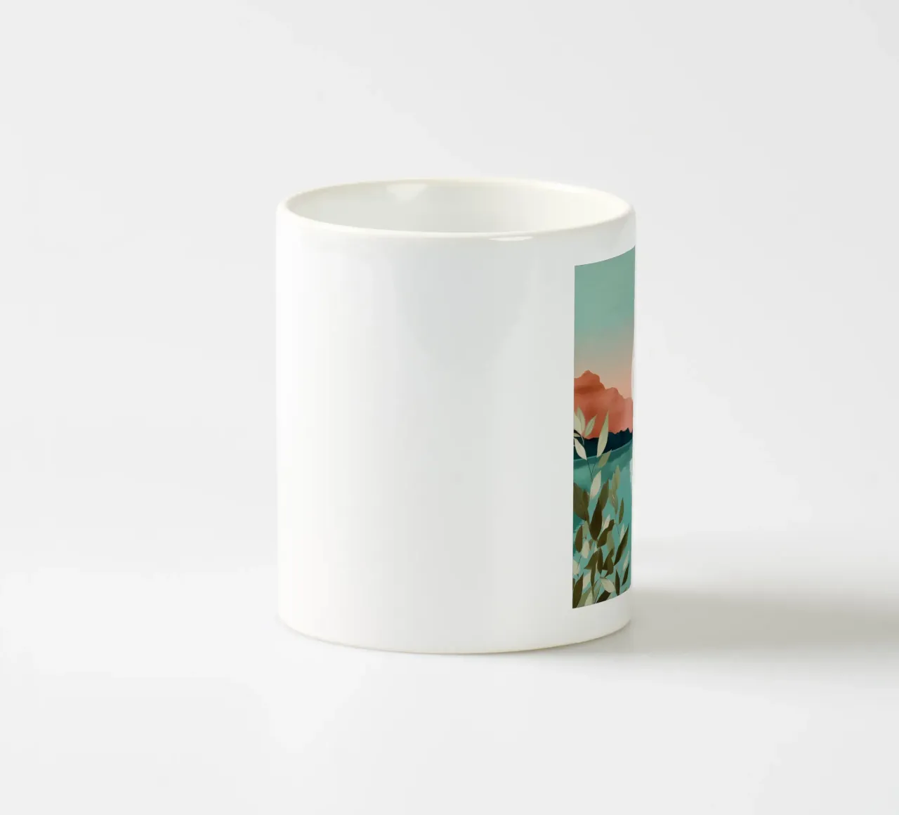 Pastel Dawn - A Lake at First Light tazza in ceramica da Dune