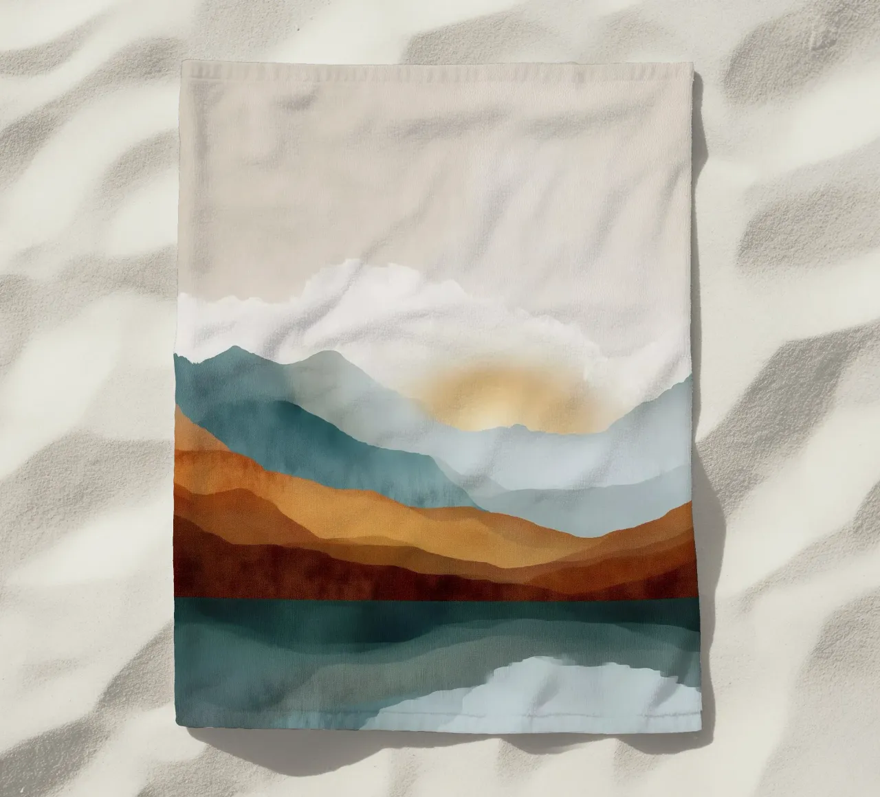 Whispers of Dawn - A Lake Among the Peaks telo mare da Dune