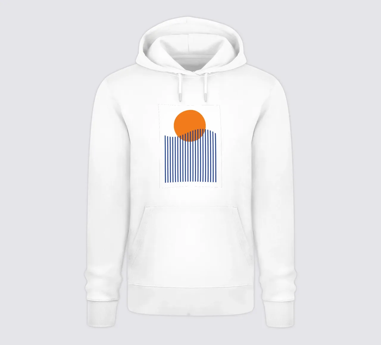 Paesaggio oceanico al tramonto felpa con cappuccio da galihstudio