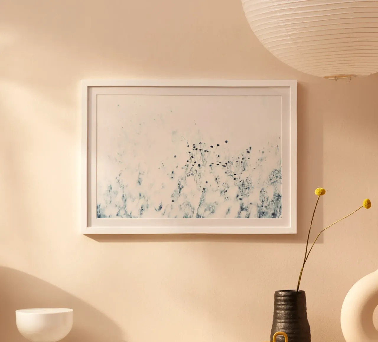 Cardo siriano poster con telaio in plastica da Tal Paz-Fridman