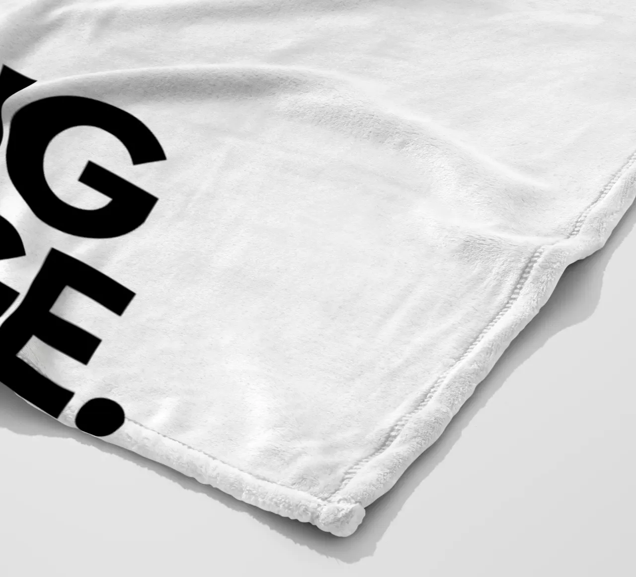 INSPIRED BY THE FEAR OF BEING AVERAGE coperta in pile da Type & Tape