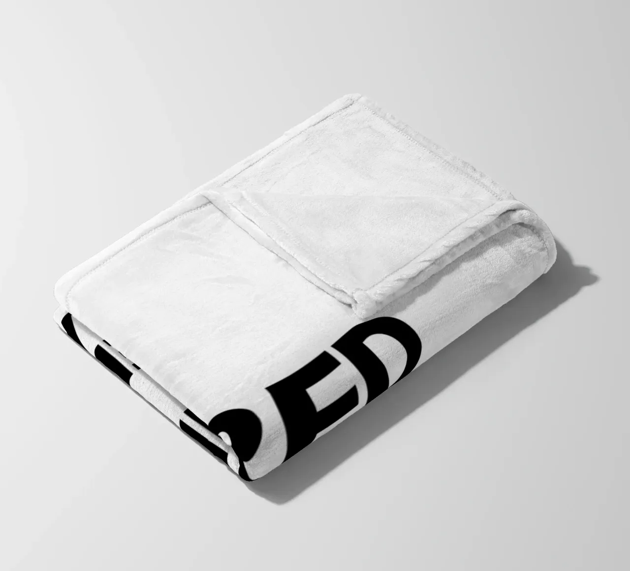 INSPIRED BY THE FEAR OF BEING AVERAGE coperta in pile da Type & Tape