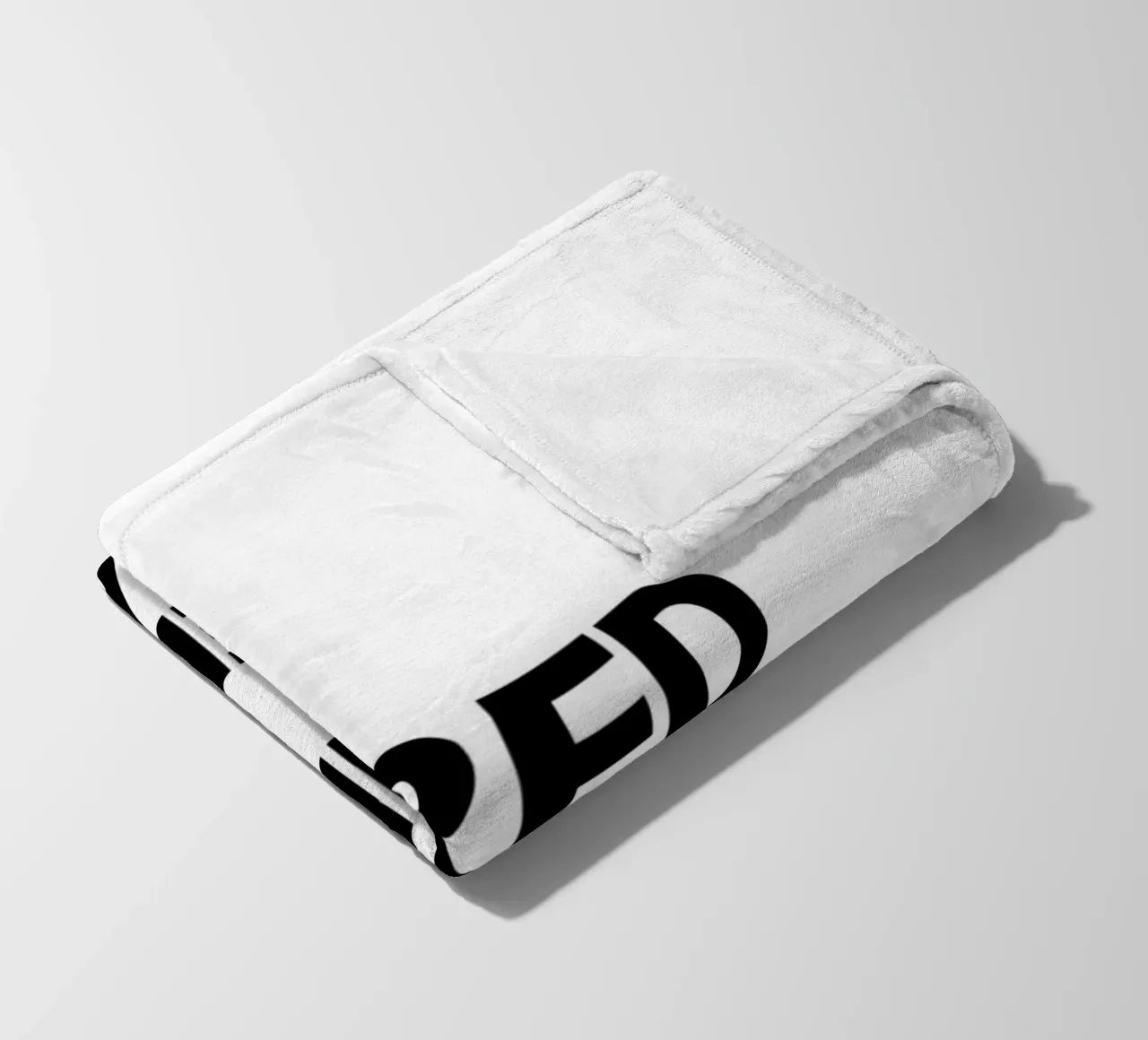 INSPIRED BY THE FEAR OF BEING AVERAGE coperta in pile da Type & Tape