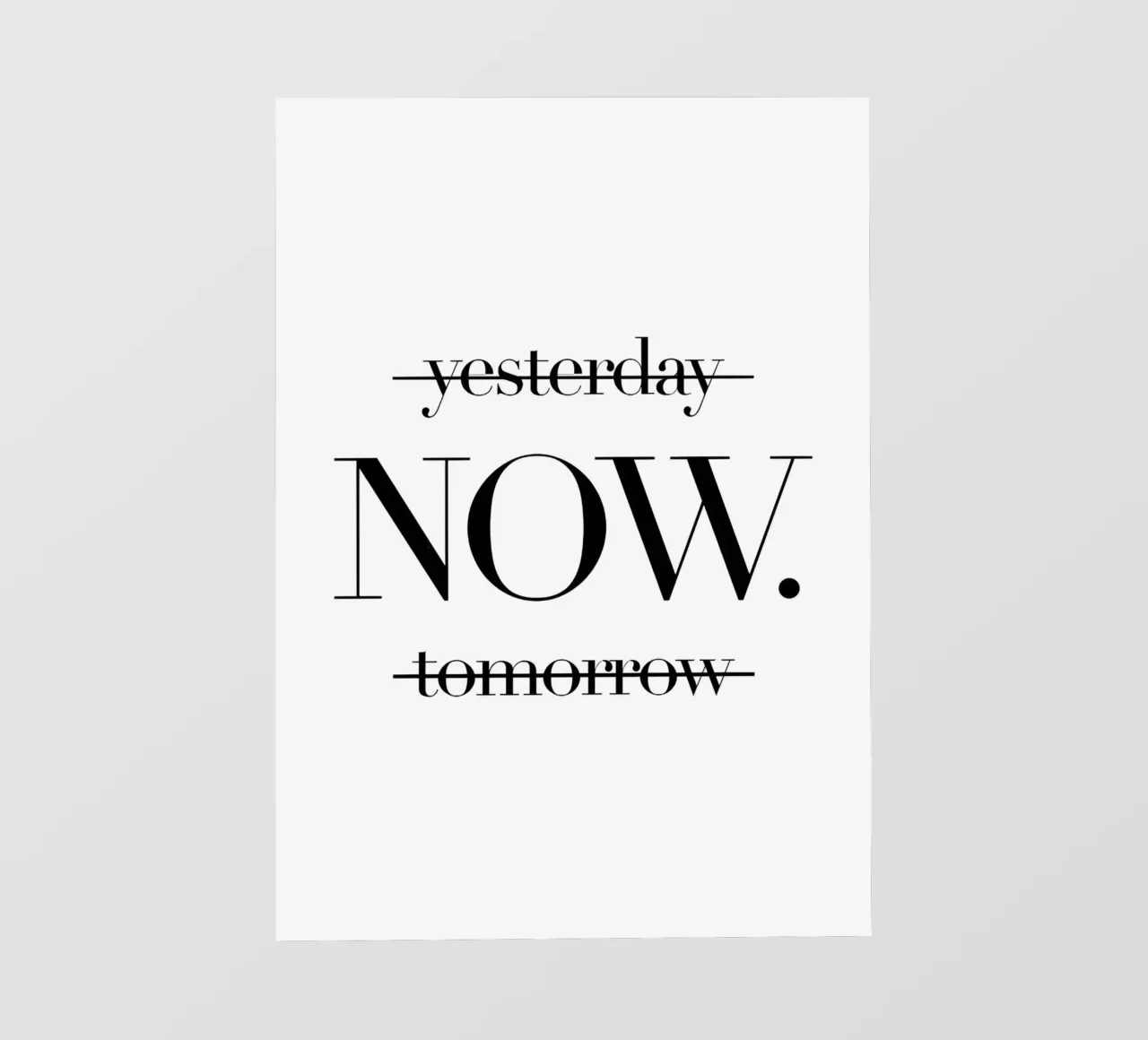 NOW! pellicola backlit da Type & Tape