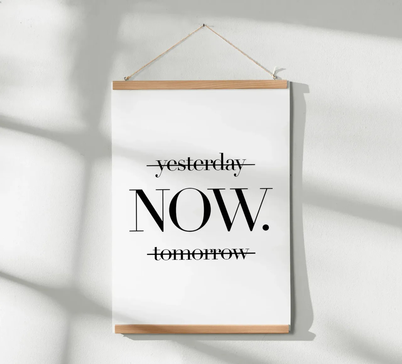 NOW! poster da Type & Tape