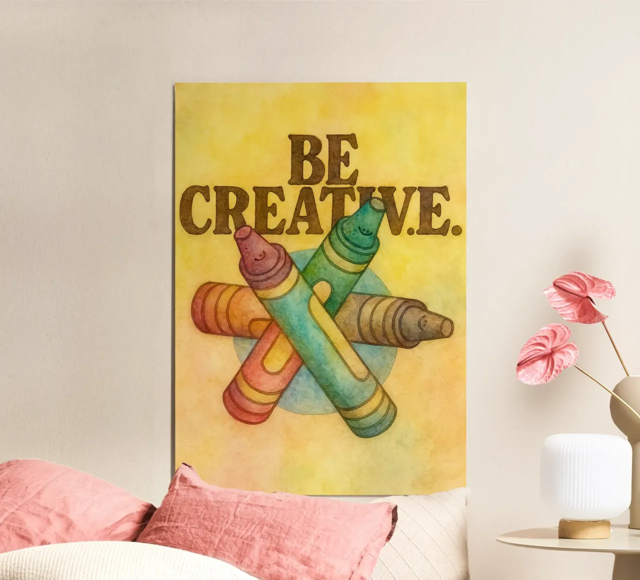 essere creativi dipingendo poster da bonangroads
