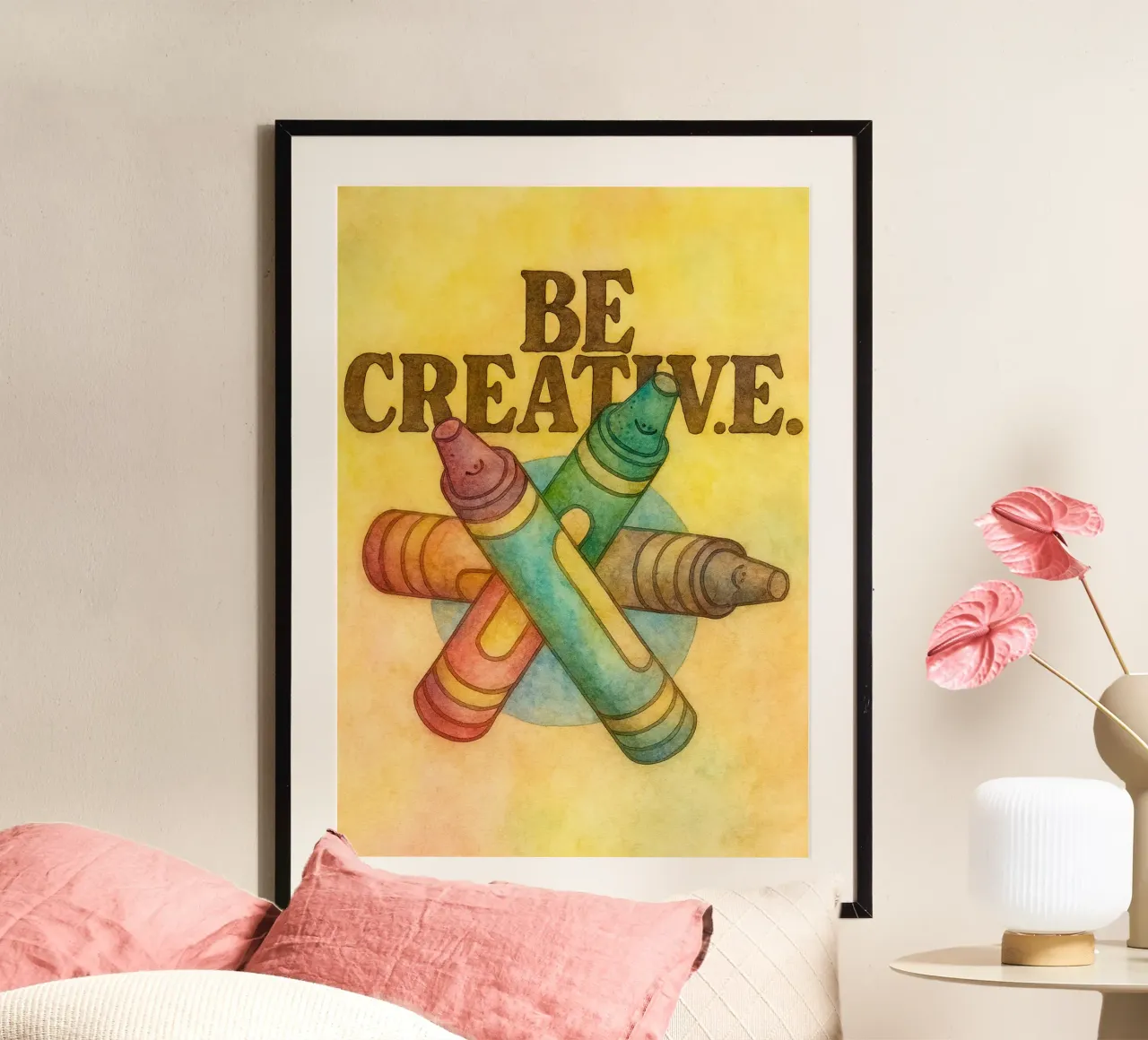 essere creativi dipingendo poster da bonangroads