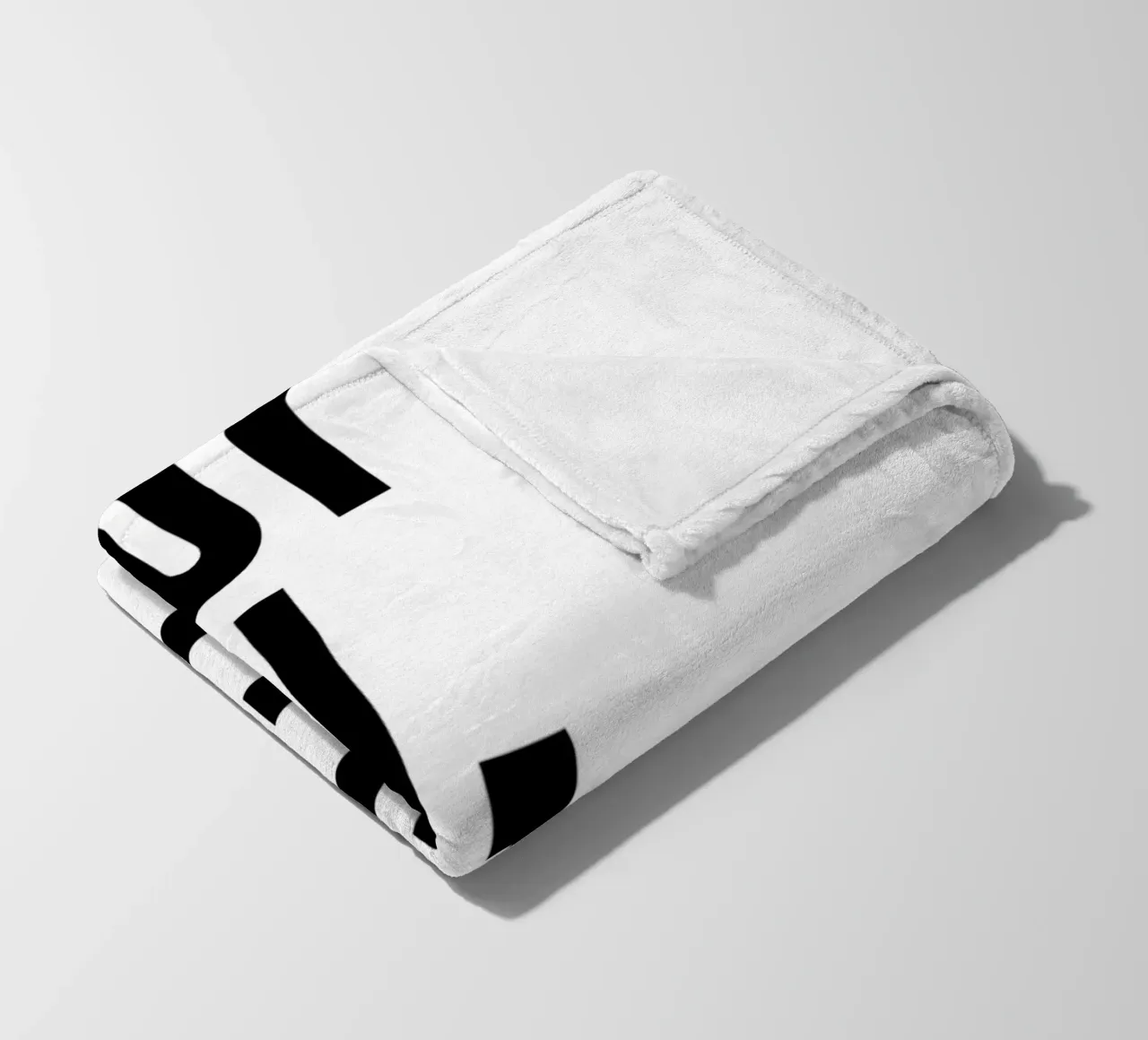 NOT NOW, WHEN? coperta in pile da Type & Tape