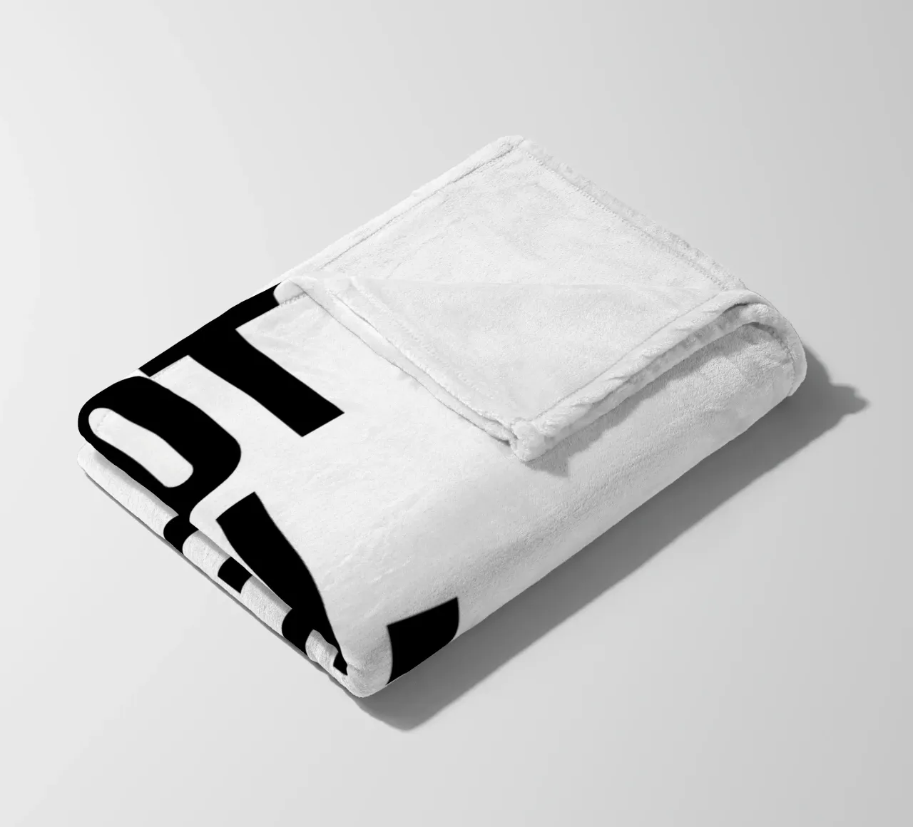 NOT NOW, WHEN? coperta in pile da Type & Tape
