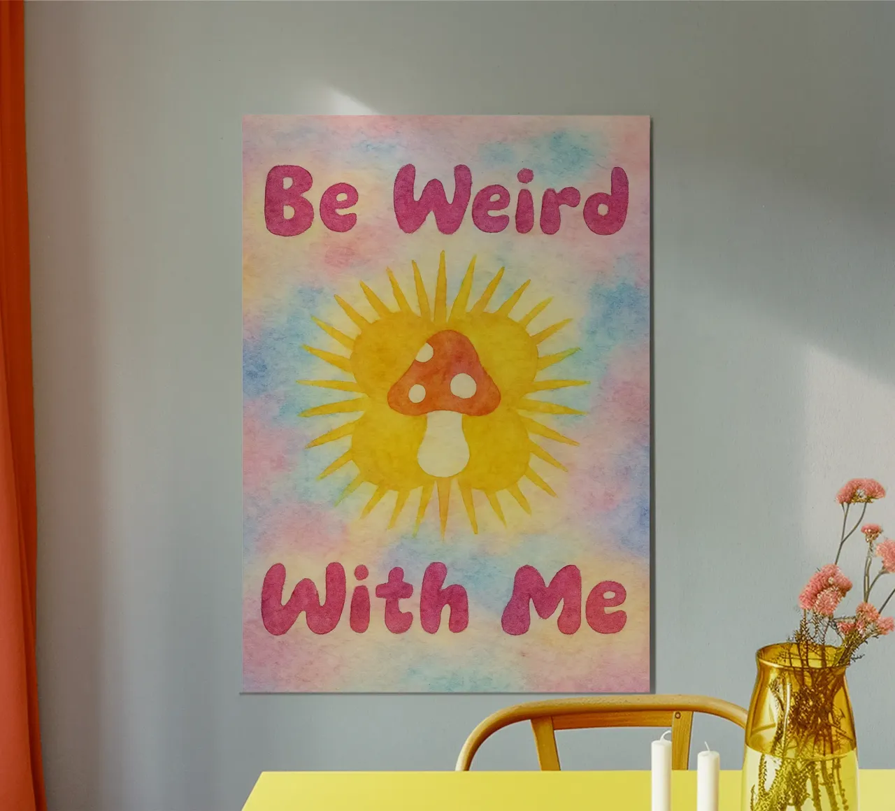 essere strano con me che dipingo poster da bonangroads