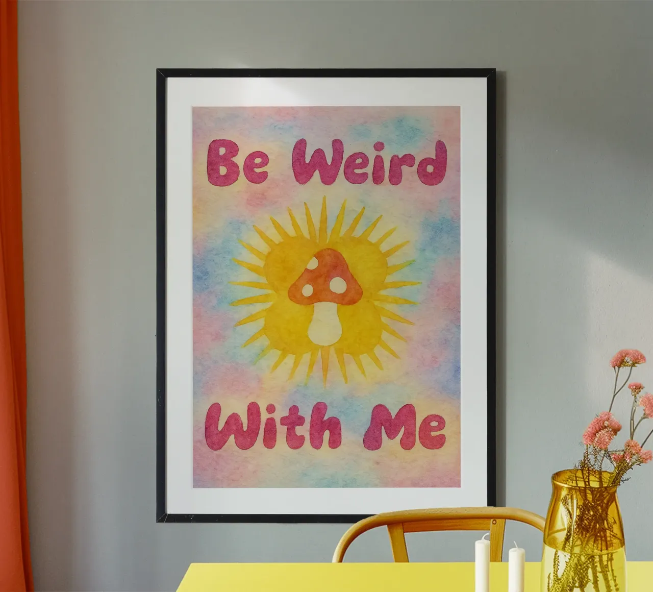 essere strano con me che dipingo poster da bonangroads