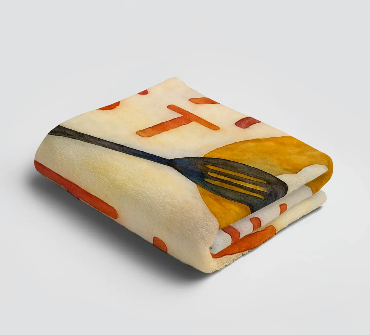 break fast time towel by bonangroads
