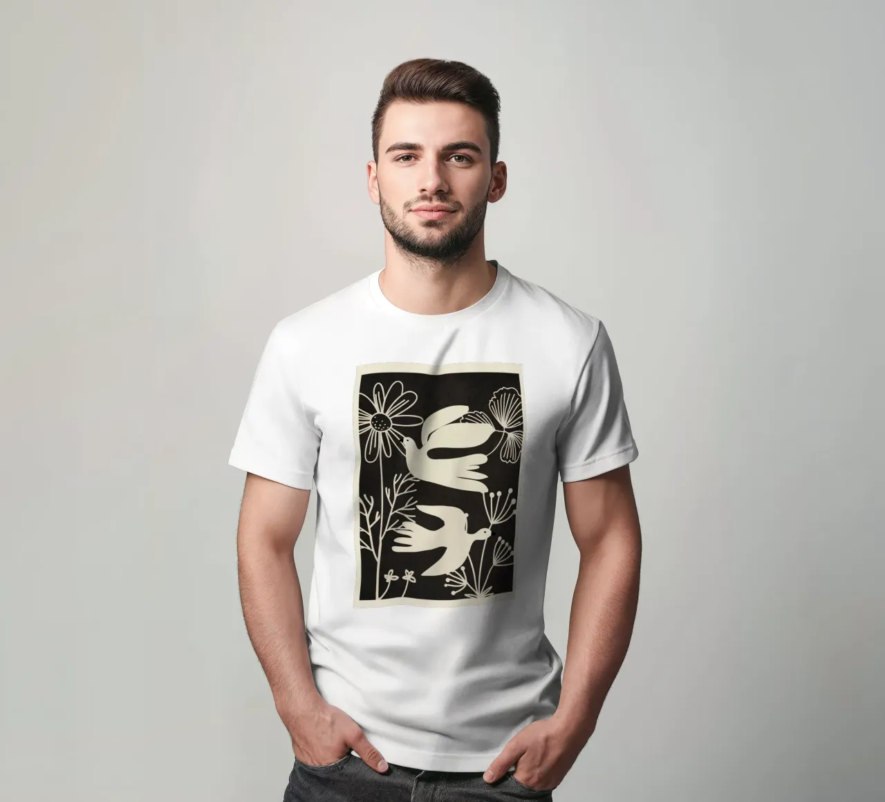 Abstract Flight t-shirt da Flow Line