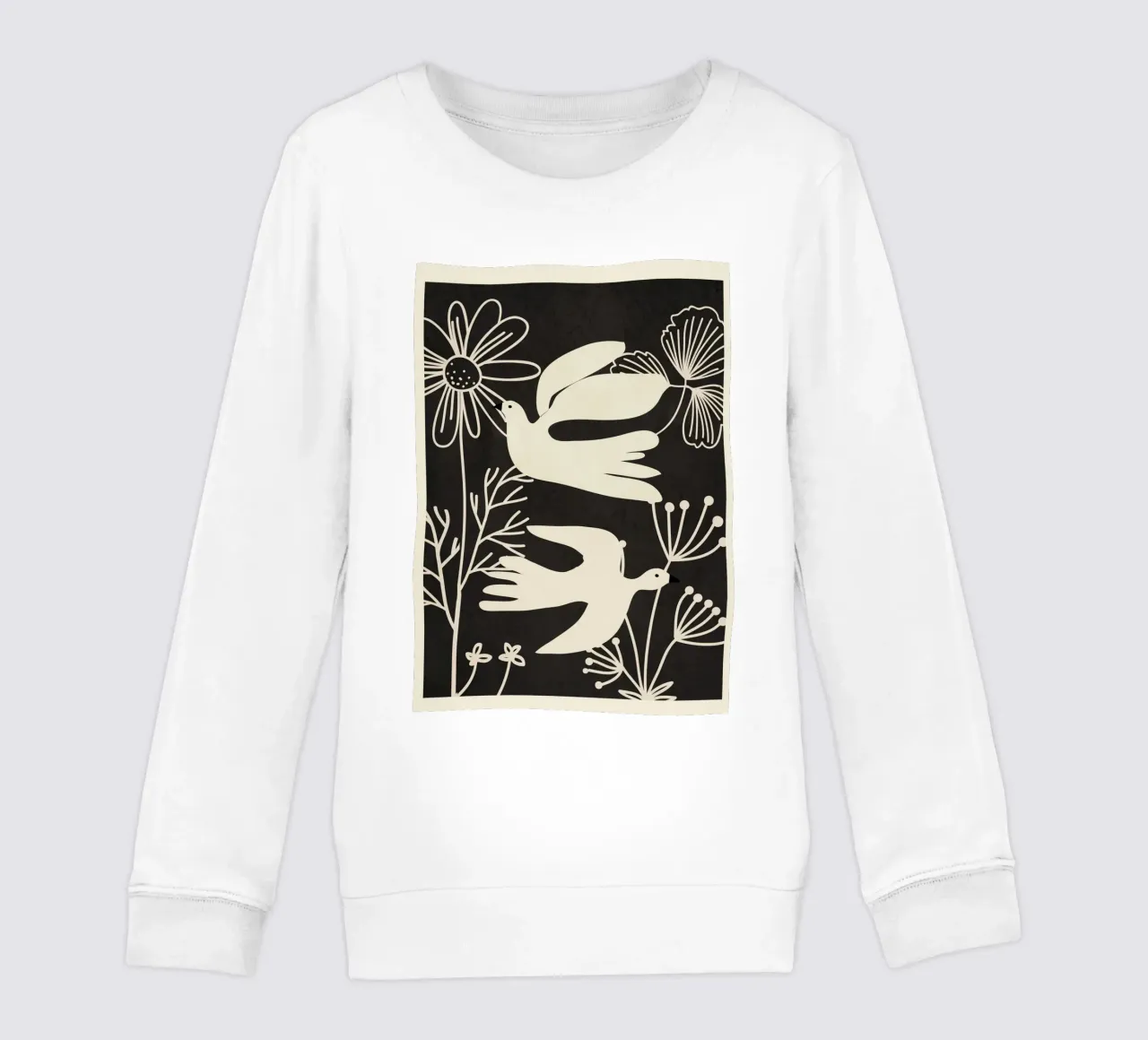 Abstract Flight felpa bambino da Flow Line
