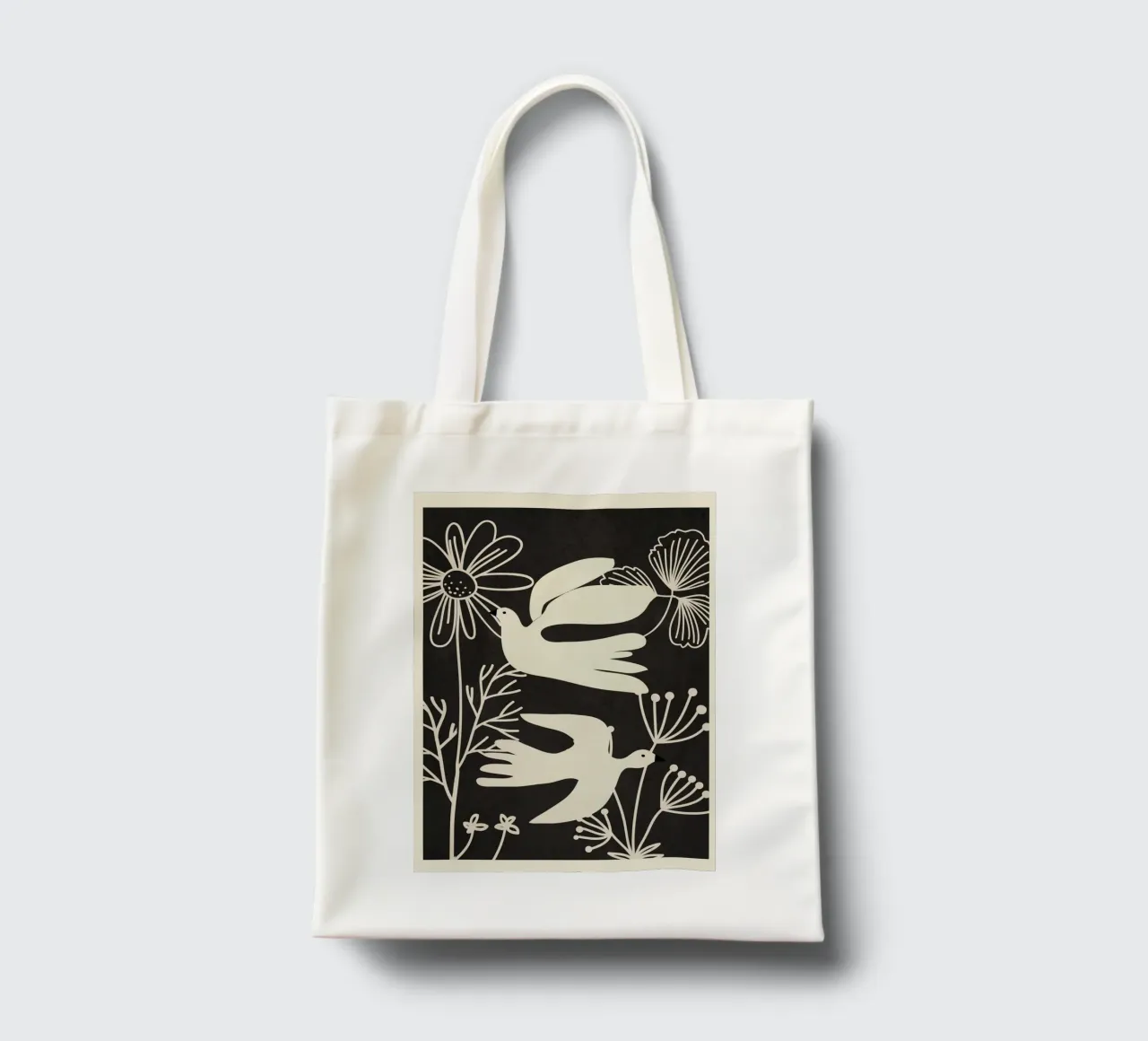 Abstract Flight borsa in juta da Flow Line