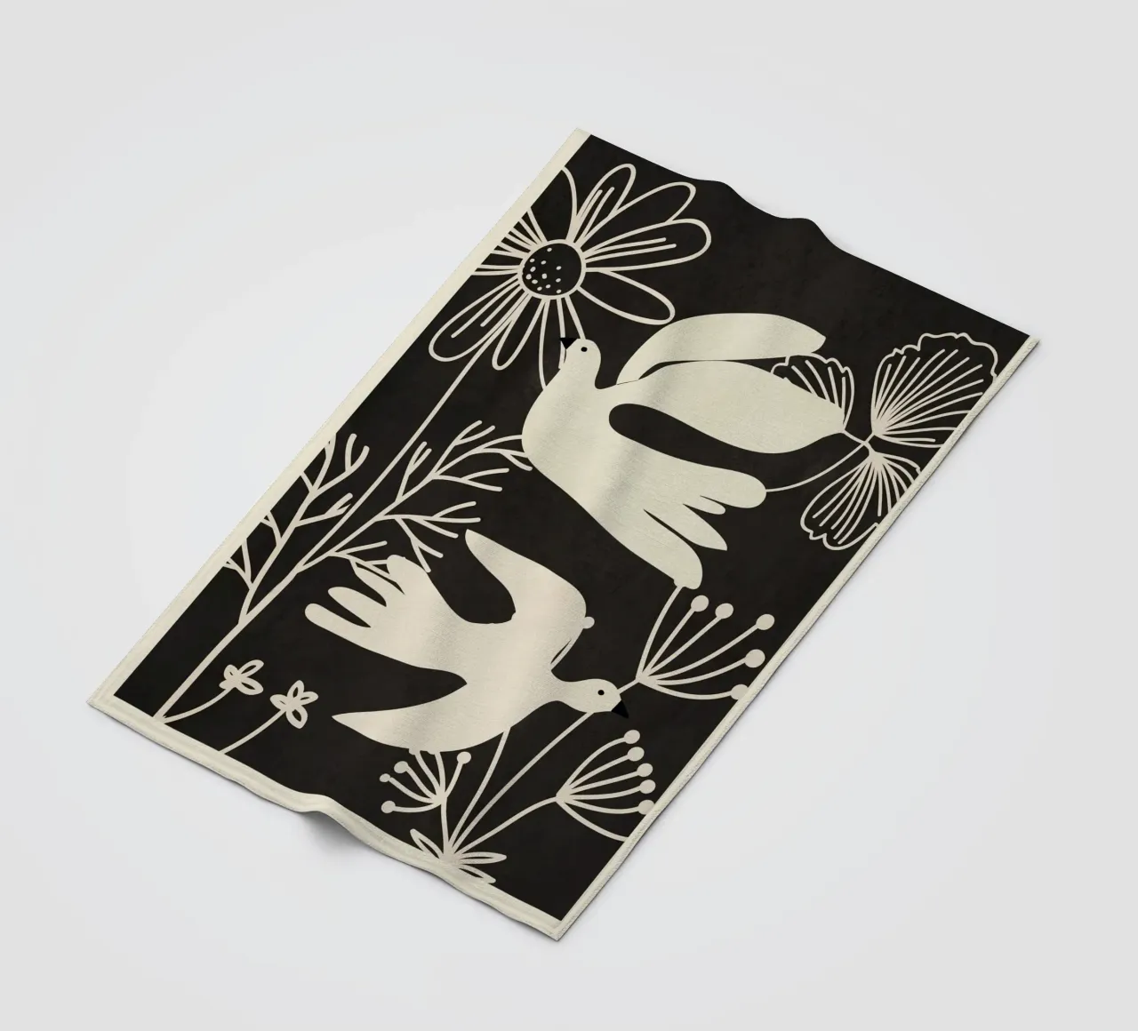 Abstract Flight coperta in pile da Flow Line