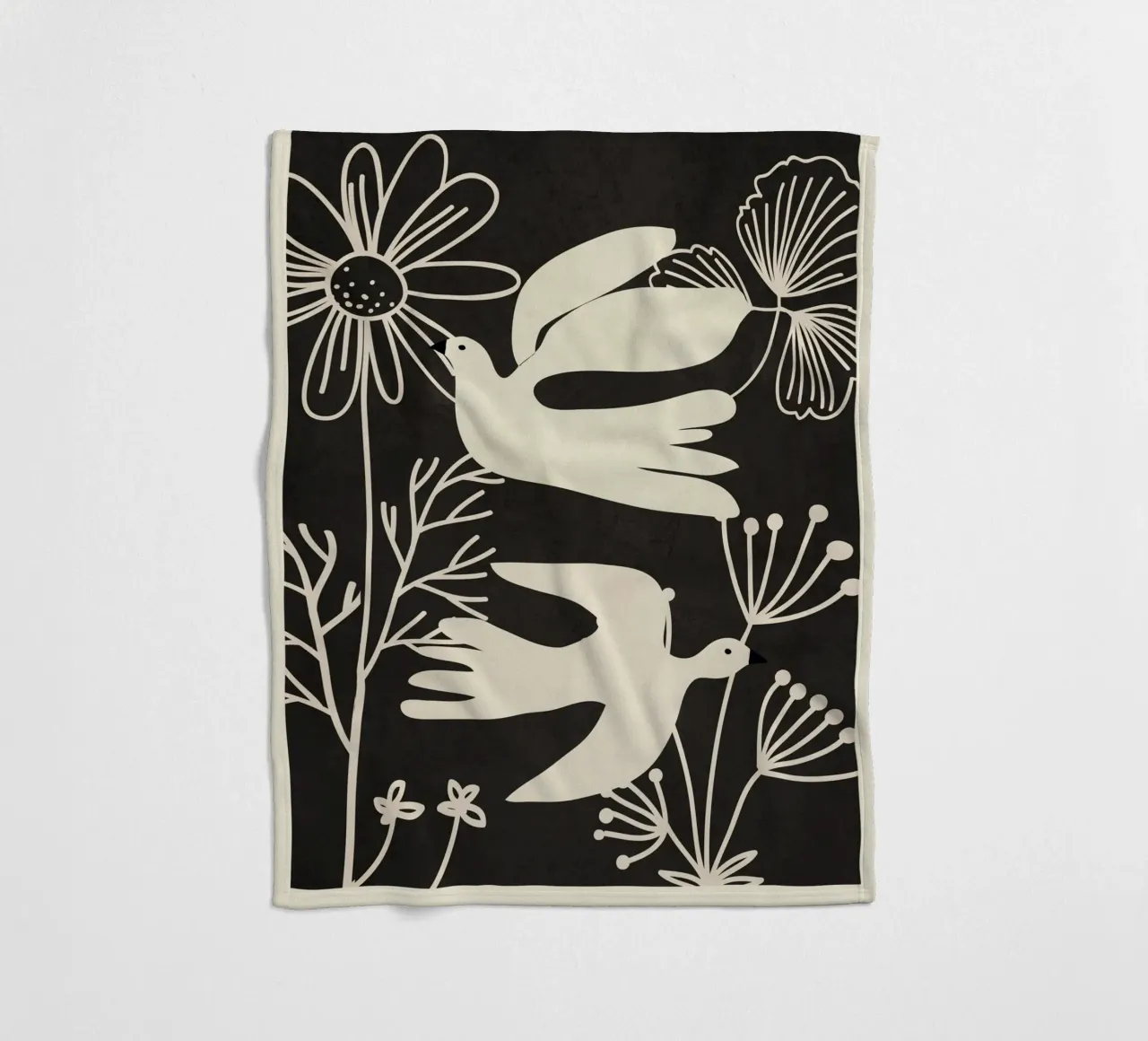 Abstract Flight coperta in pile da Flow Line