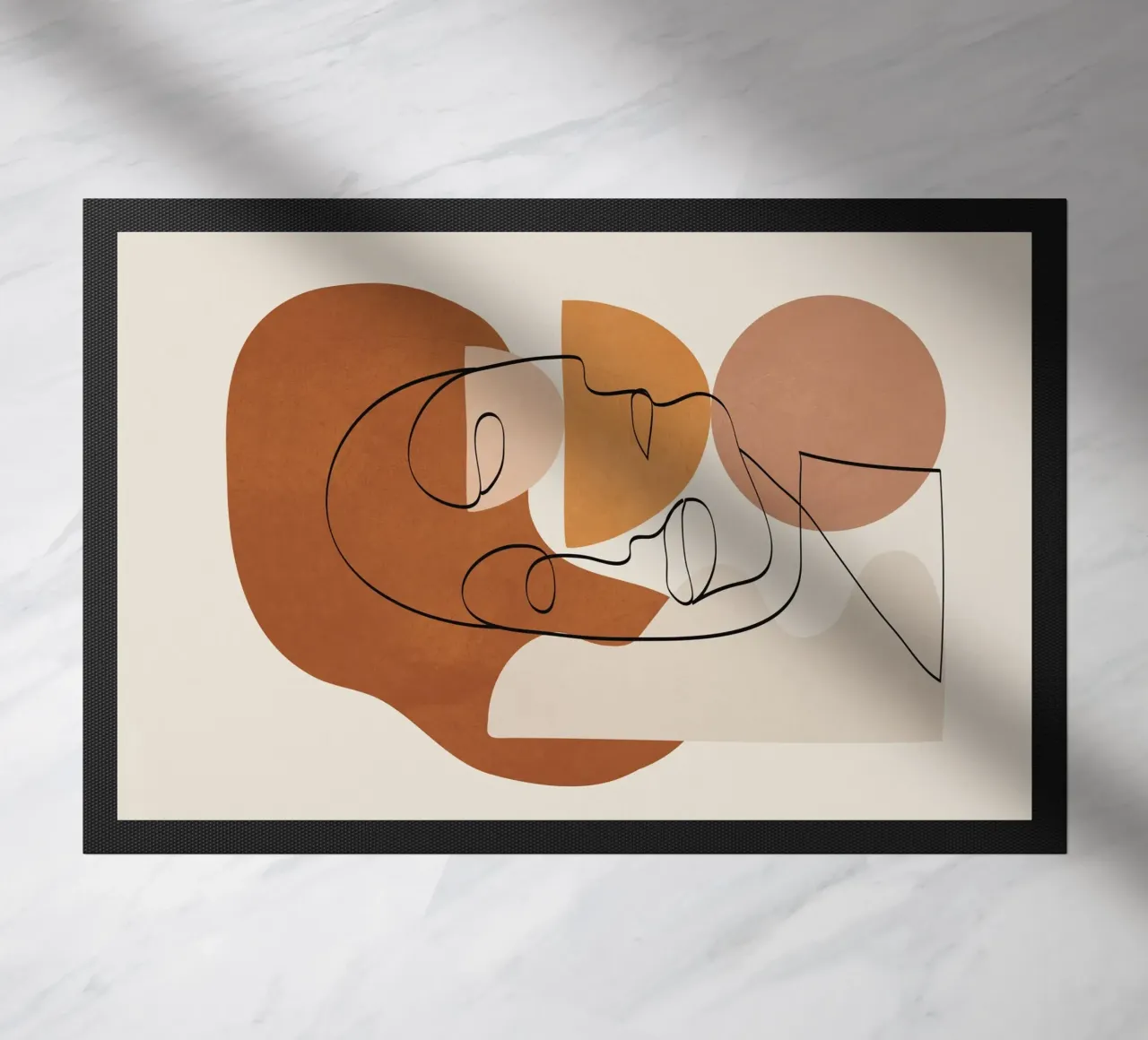 Abstract Clay Faces II zerbino da cityart