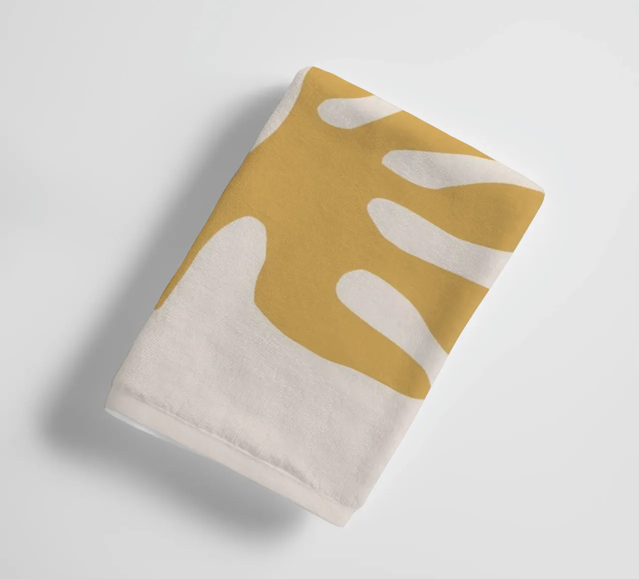Maraoui Leaf Forms towel by Irish Strokes