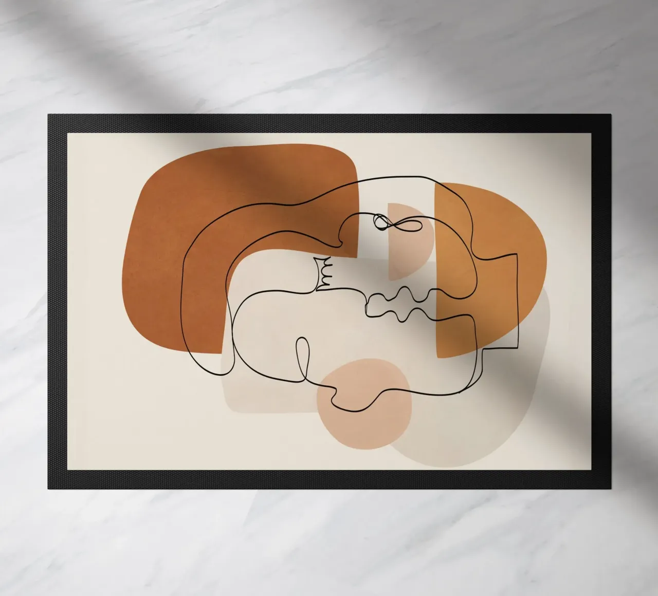 Abstract Clay Faces III zerbino da cityart