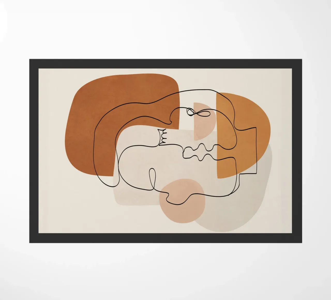 Abstract Clay Faces III zerbino da cityart