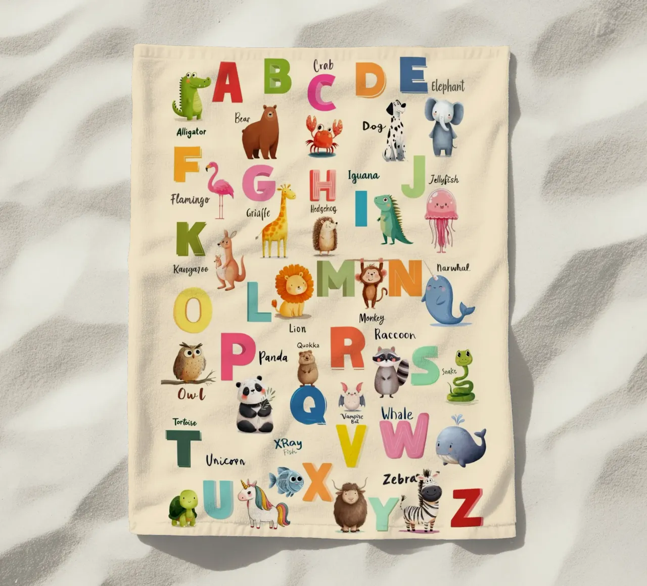 Alphabet Zoo telo mare da Kiara