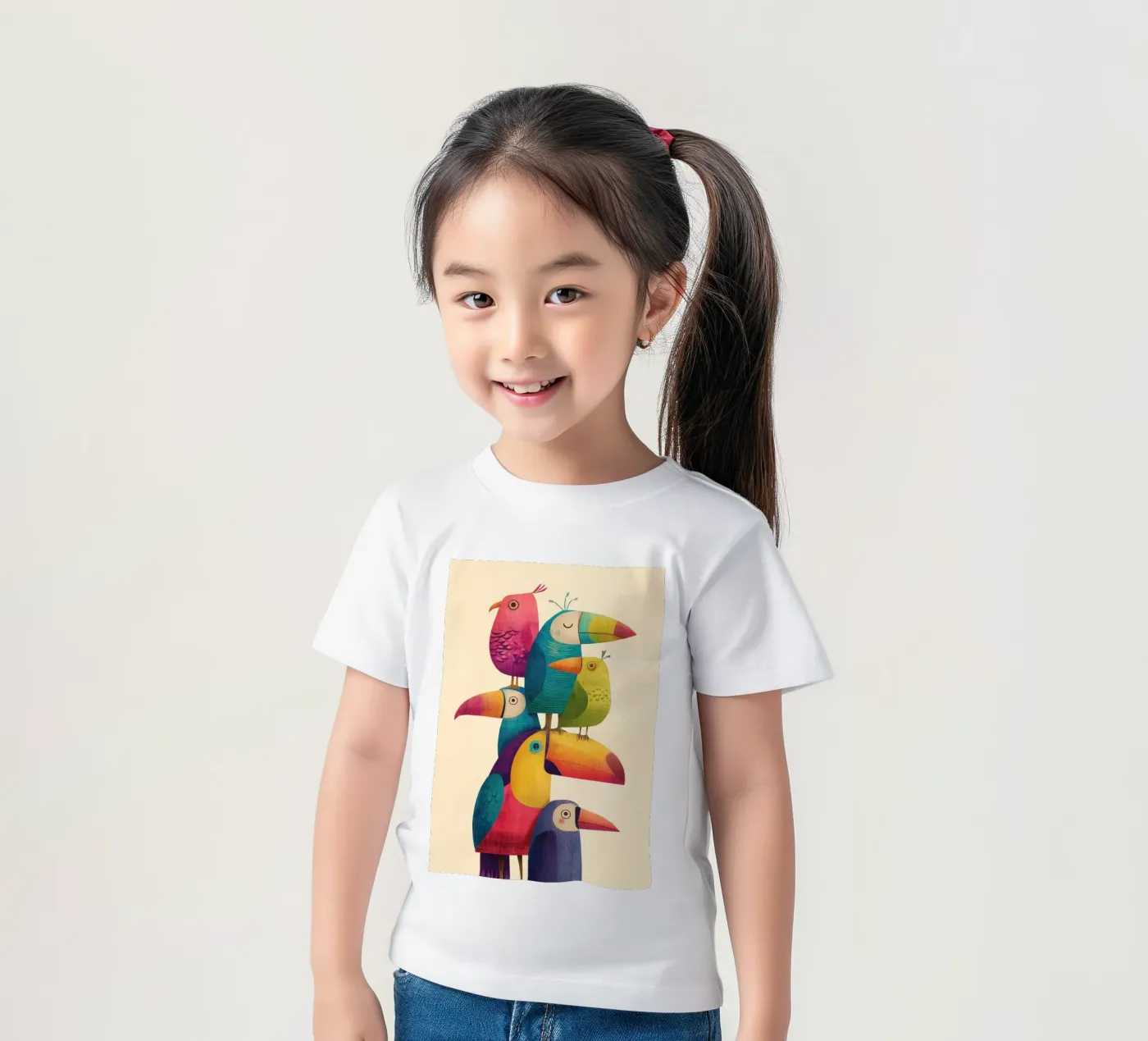 Birdie Stack kinder t-shirt van Kiara