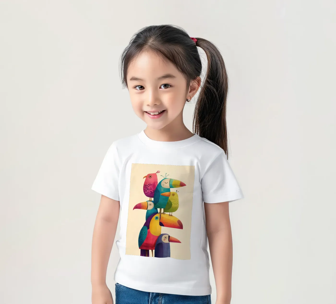 Birdie Stack kinder t-shirt van Kiara