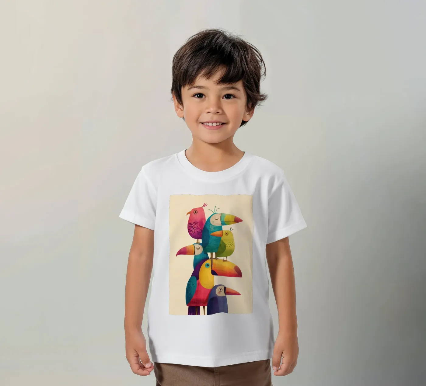 Birdie Stack kinder t-shirt van Kiara