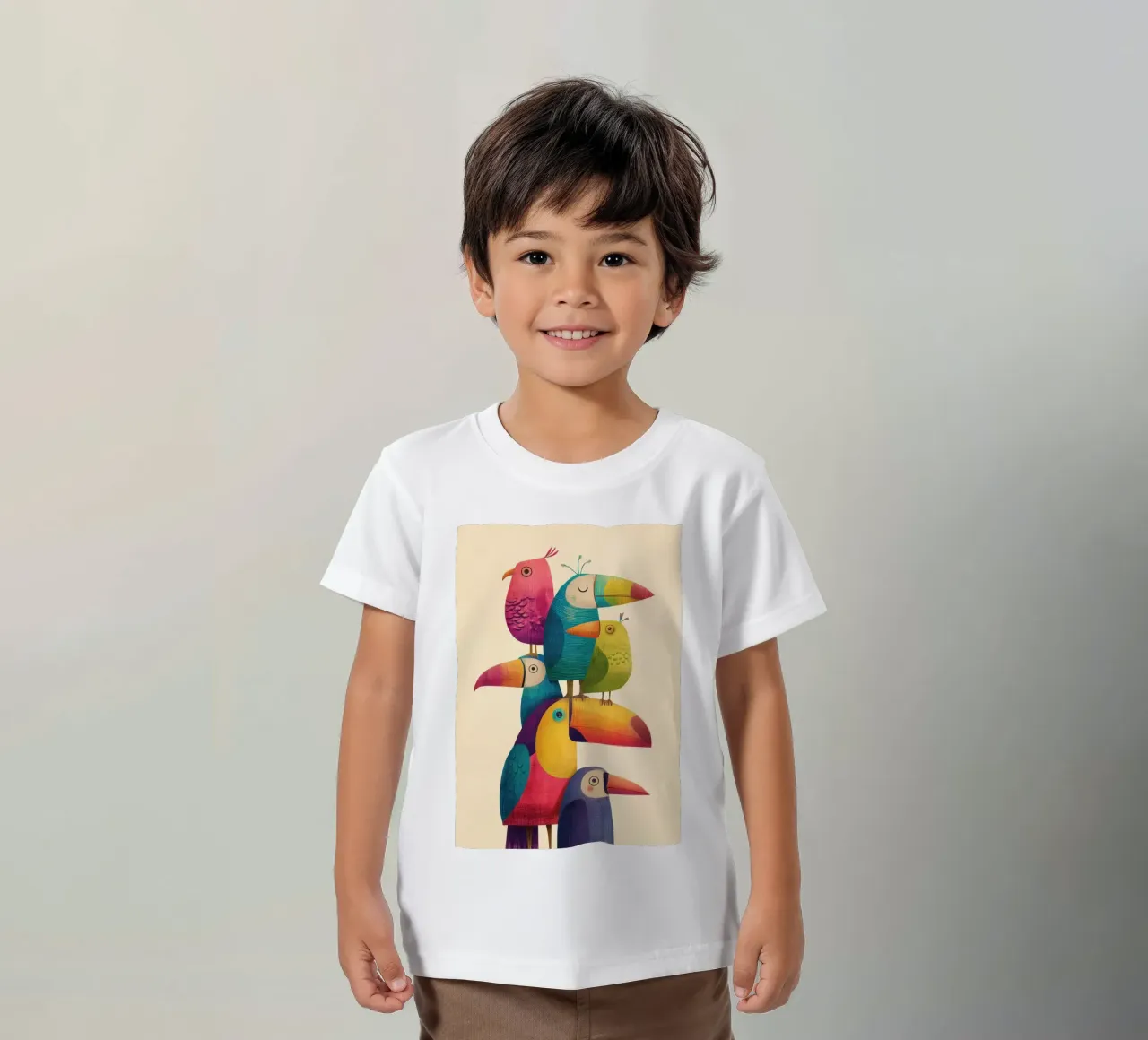 Birdie Stack kinder t-shirt van Kiara
