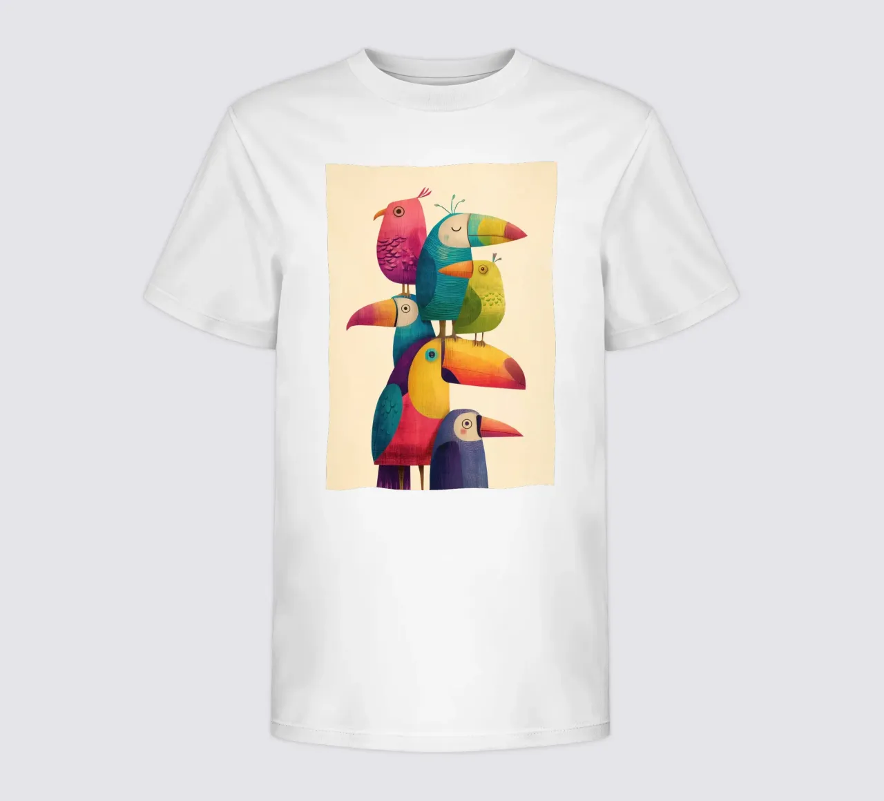 Birdie Stack kinder t-shirt van Kiara