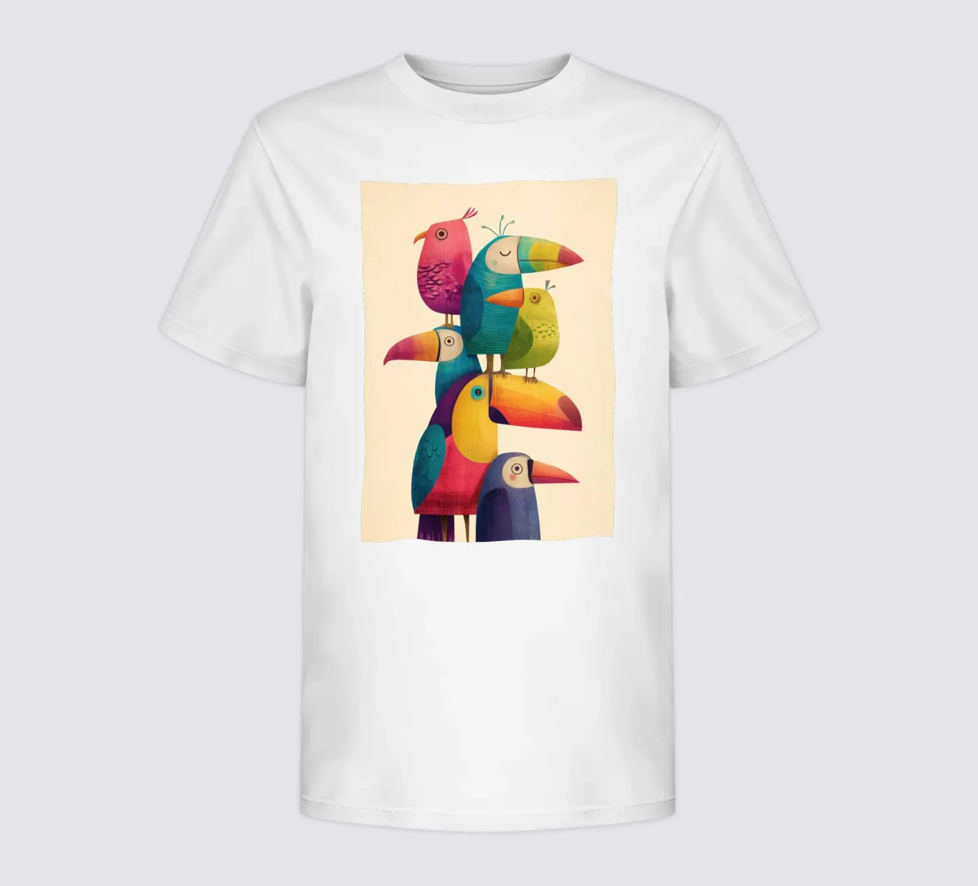 Birdie Stack kinder t-shirt van Kiara