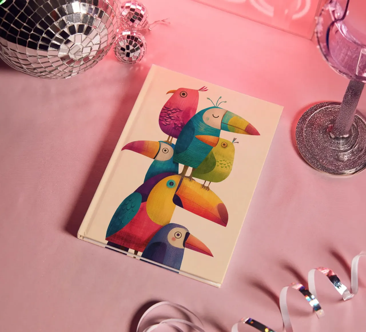 Birdie Stack notebook by Kiara