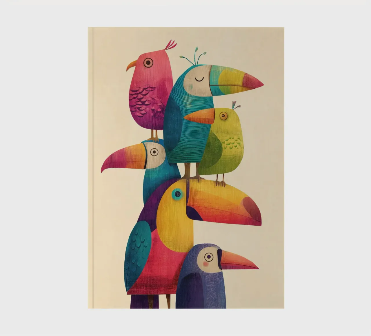 Birdie Stack notebook by Kiara