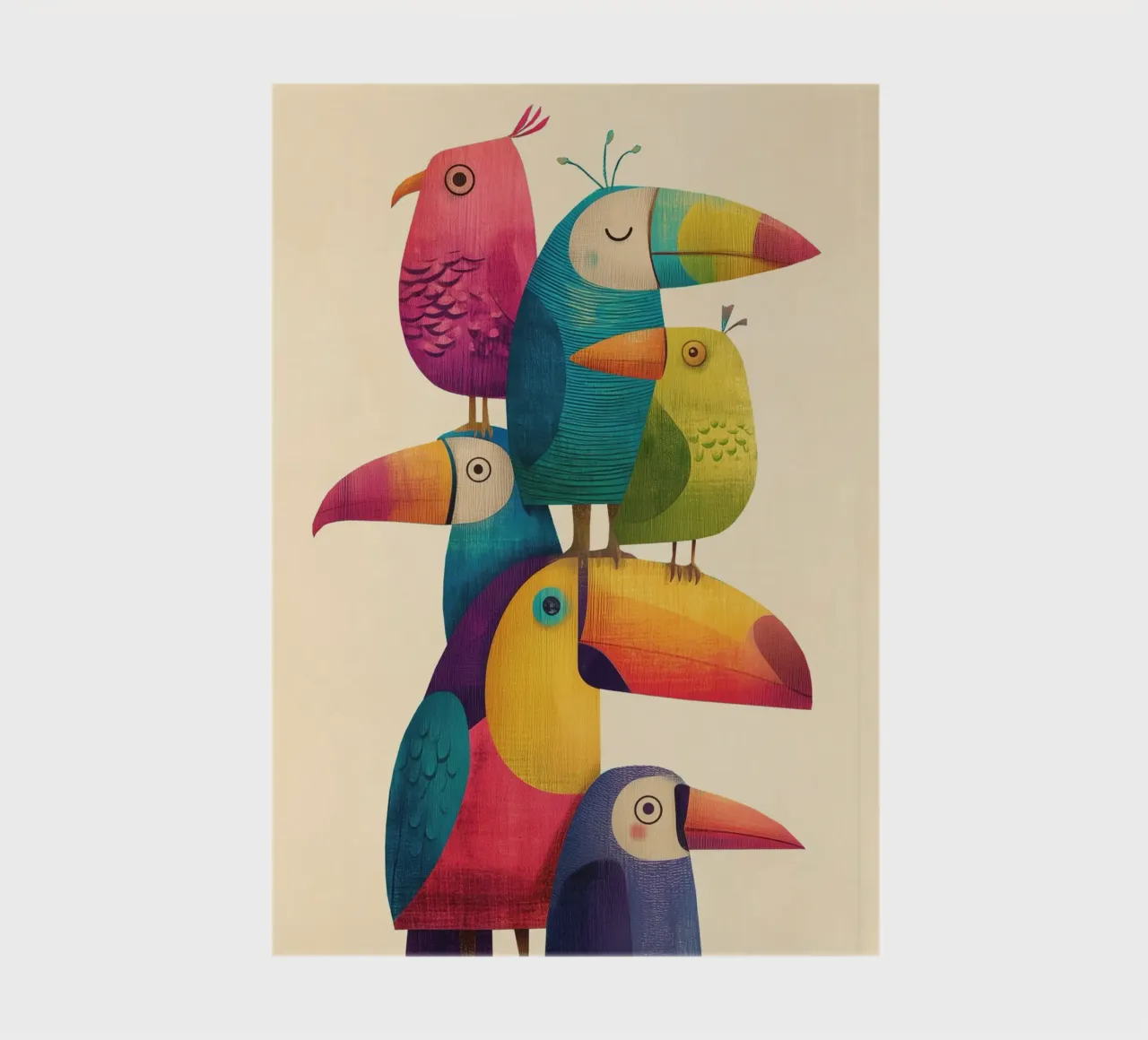 Birdie Stack notebook by Kiara