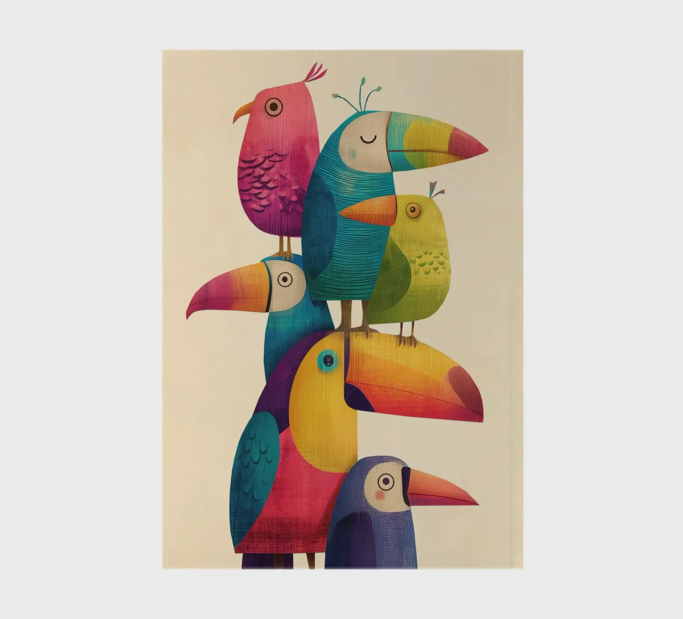 Birdie Stack notebook by Kiara