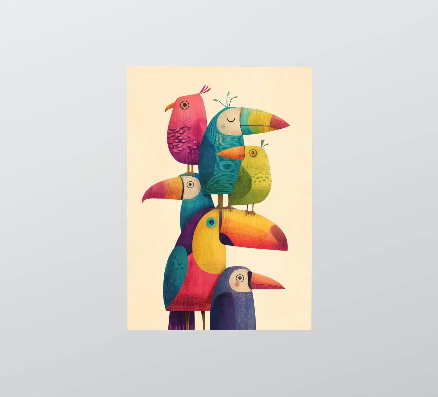 Birdie Stack sticker van Kiara