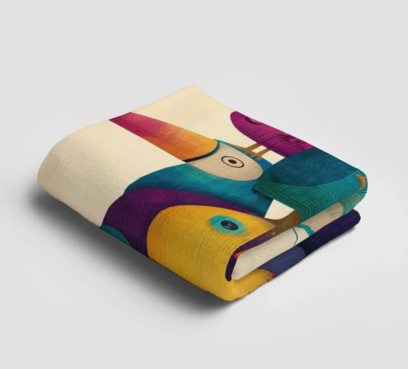 Birdie Stack badhanddoek van Kiara